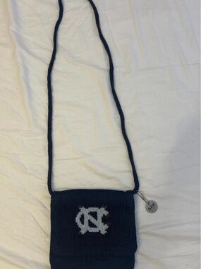 The Sak Navy Blue UNC Chapel Hill Crossbody Bag with Light Blue Logo